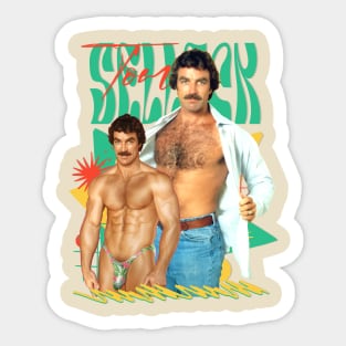 TOM SElLECK HUNK Sticker